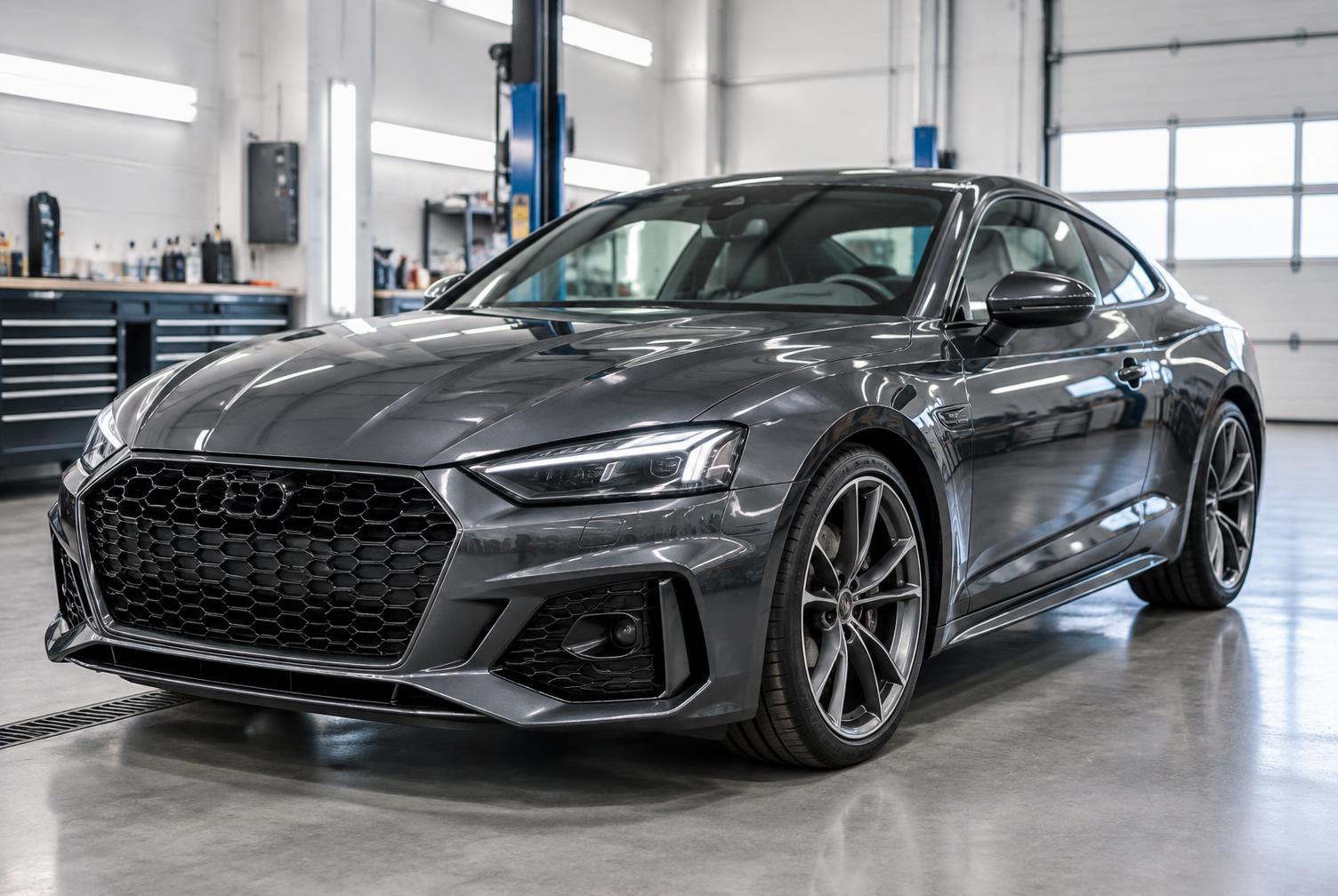 Graphite performance coupe after repair